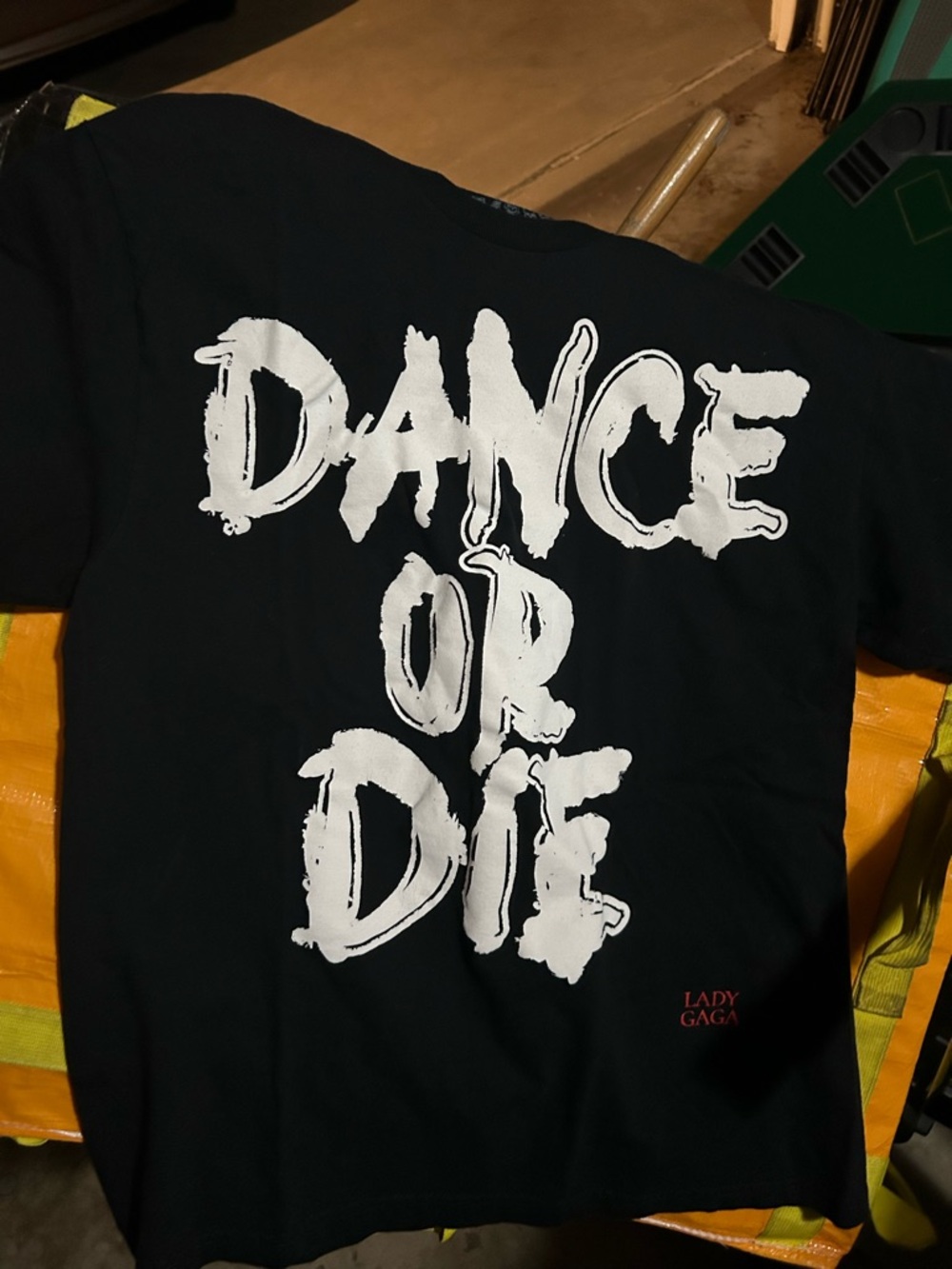 Lady Gaga dance or die mayhem tour shirt size large as is condition official